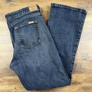 Levi Strauss Signature Jeans Women's‎ Size 14 Blue Low Rise Bootcut Stretch